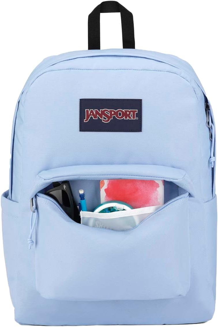 image:imageJanSport Superbreak Backpack Durable Lightweight Premium Backpack Red TapeHydrangea