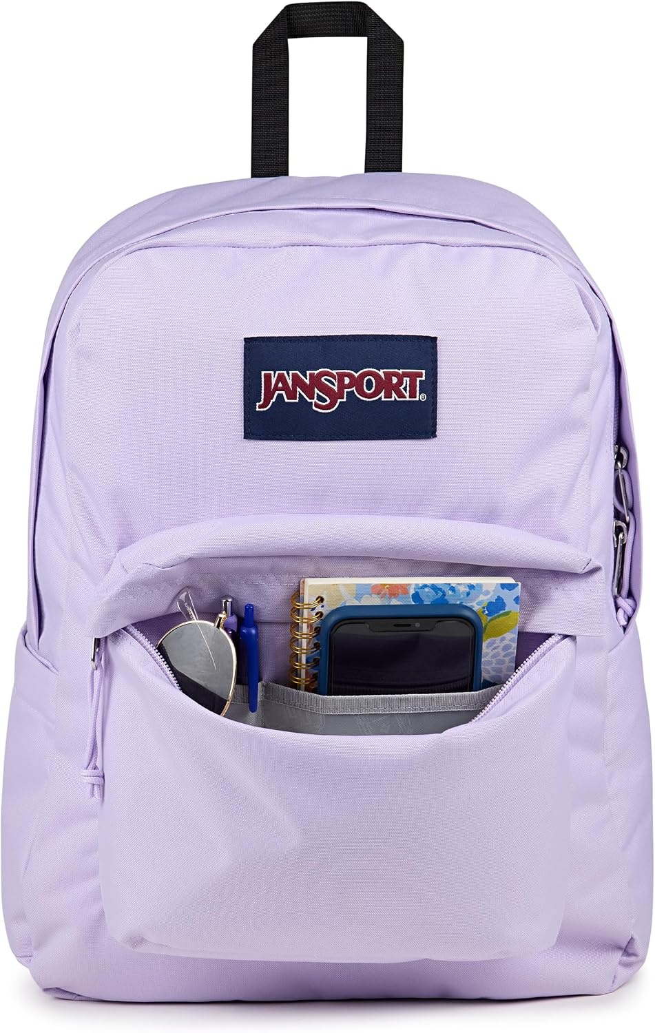 image:imageJanSport Superbreak Backpack Durable Lightweight Premium Backpack Red TapePastel Lilac
