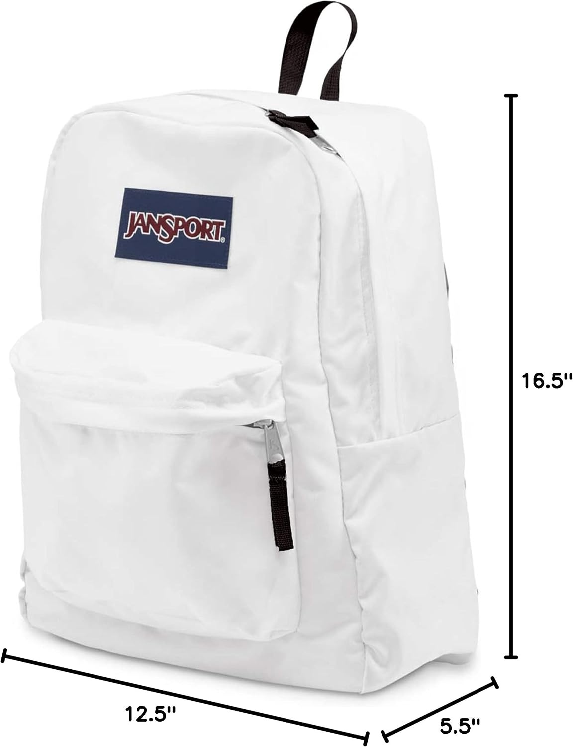 image:imageJanSport Superbreak Backpack Durable Lightweight Premium Backpack Red TapeWhite