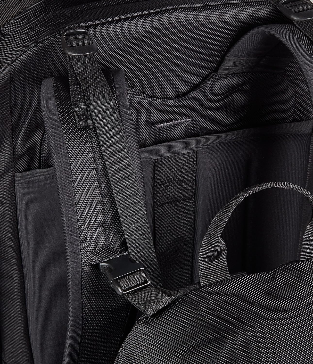 image:imageJanSport Venture Daypack Travel Pack With Large Main Compartment Padded Laptop Sleeve Dual Water Bottle Pockets and Attachment Buckles BlackBlack