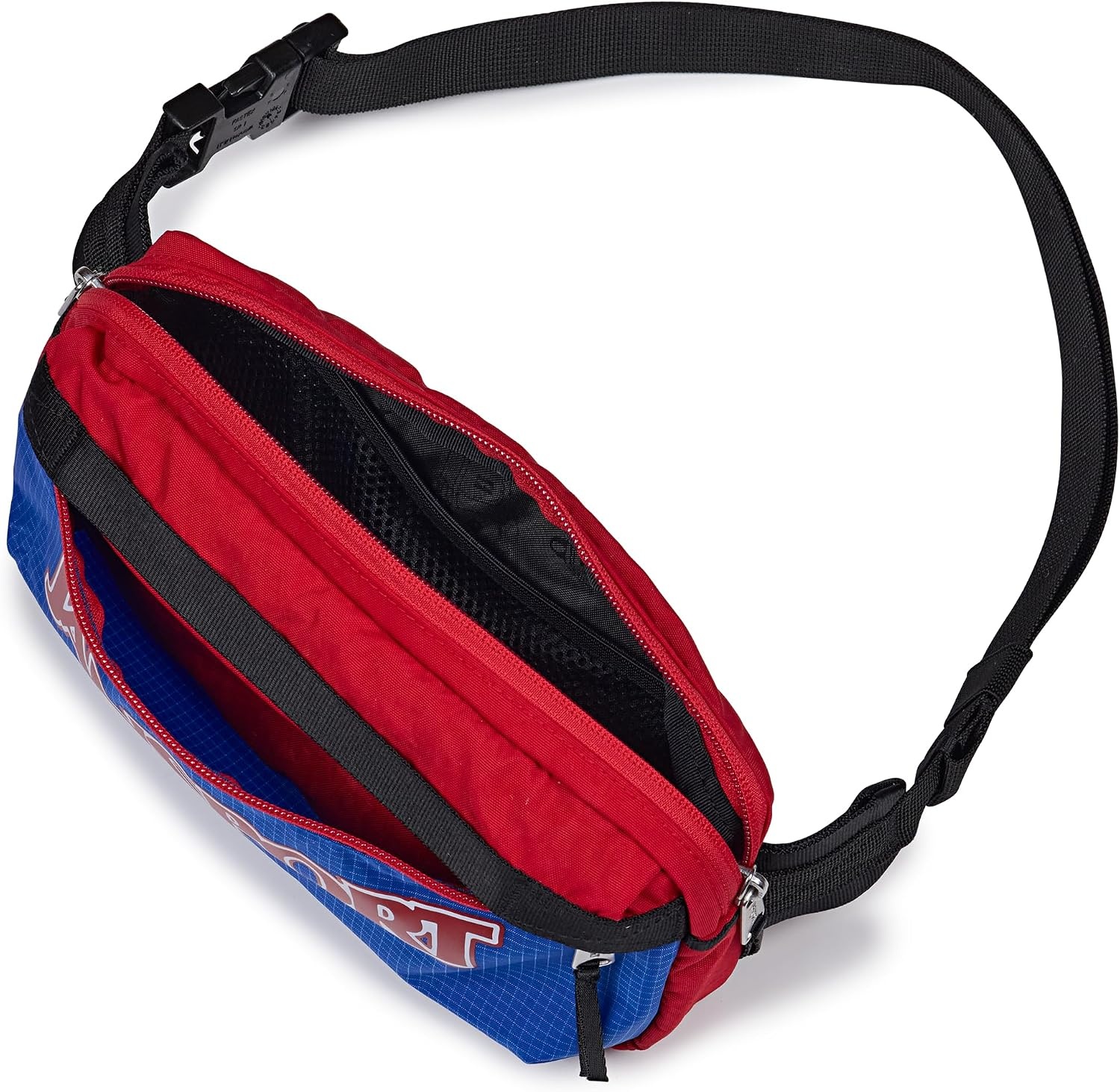 image:imageJanSport Washington Waistpack Fanny Pack Stylish Durable Waist Bag with Adjustable Belt Main Zippered Pocket Quick Stash PocketTravel EssentialsRed Tape