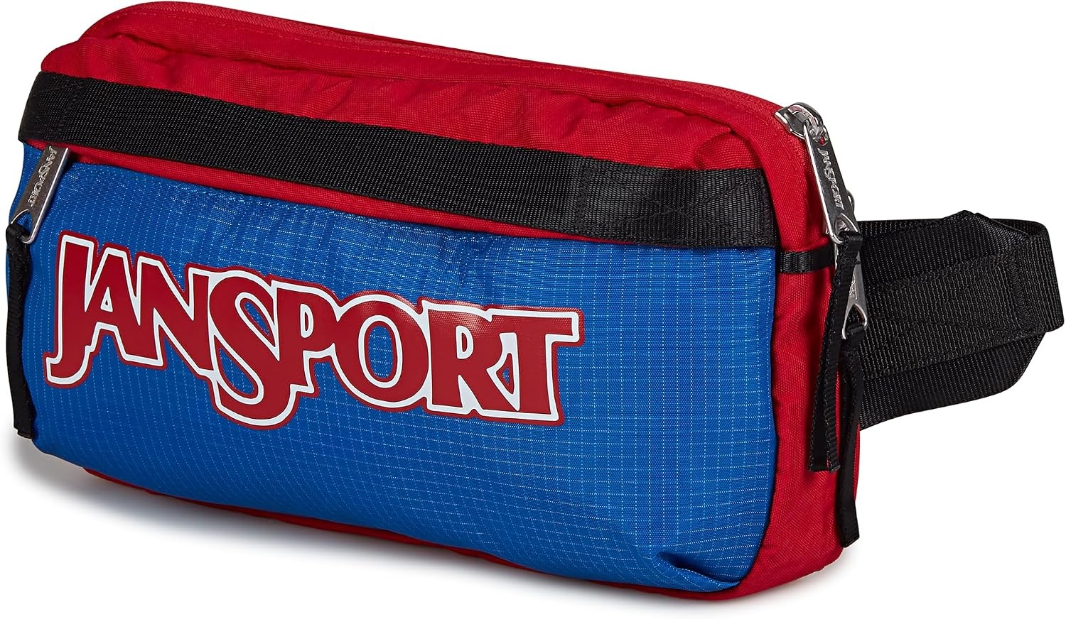 image:imageJanSport Washington Waistpack Fanny Pack Stylish Durable Waist Bag with Adjustable Belt Main Zippered Pocket Quick Stash PocketTravel EssentialsRed Tape