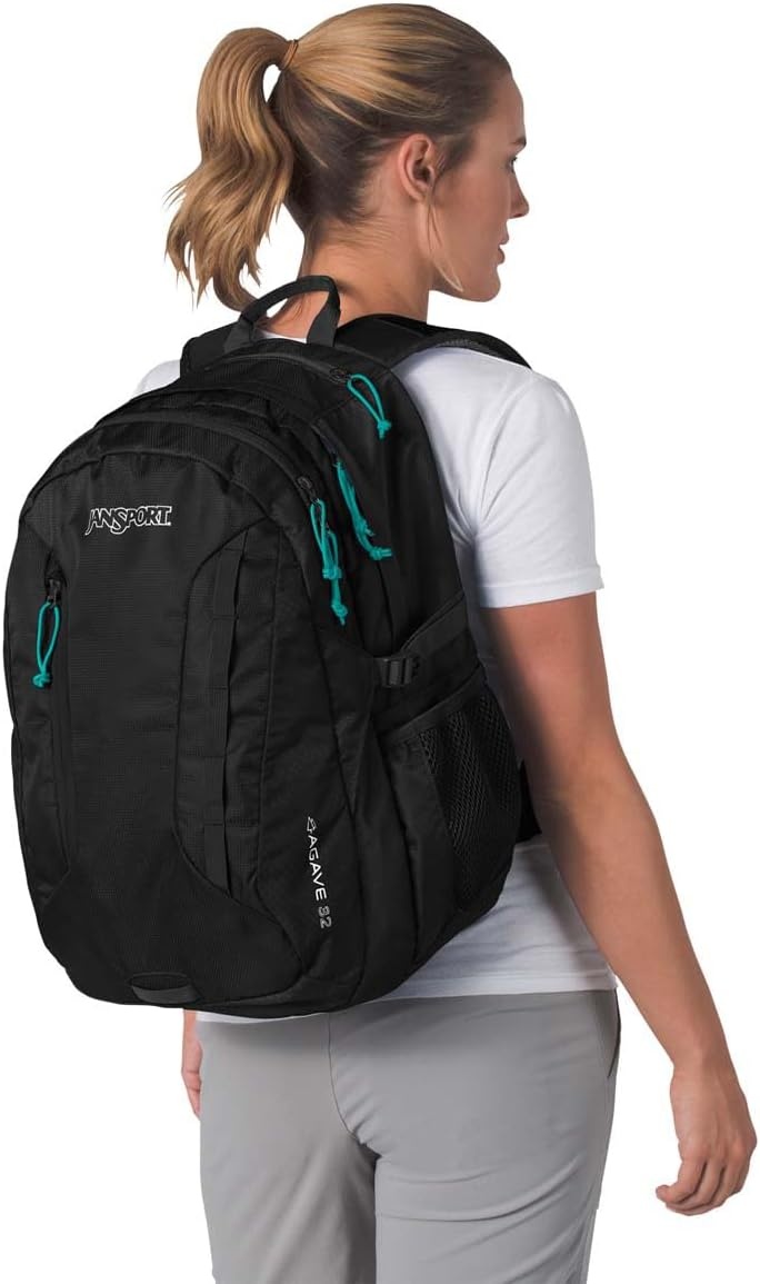image:imageJanSport Womens Agave Backpack 15inch Laptop Bag BlackBlack 2