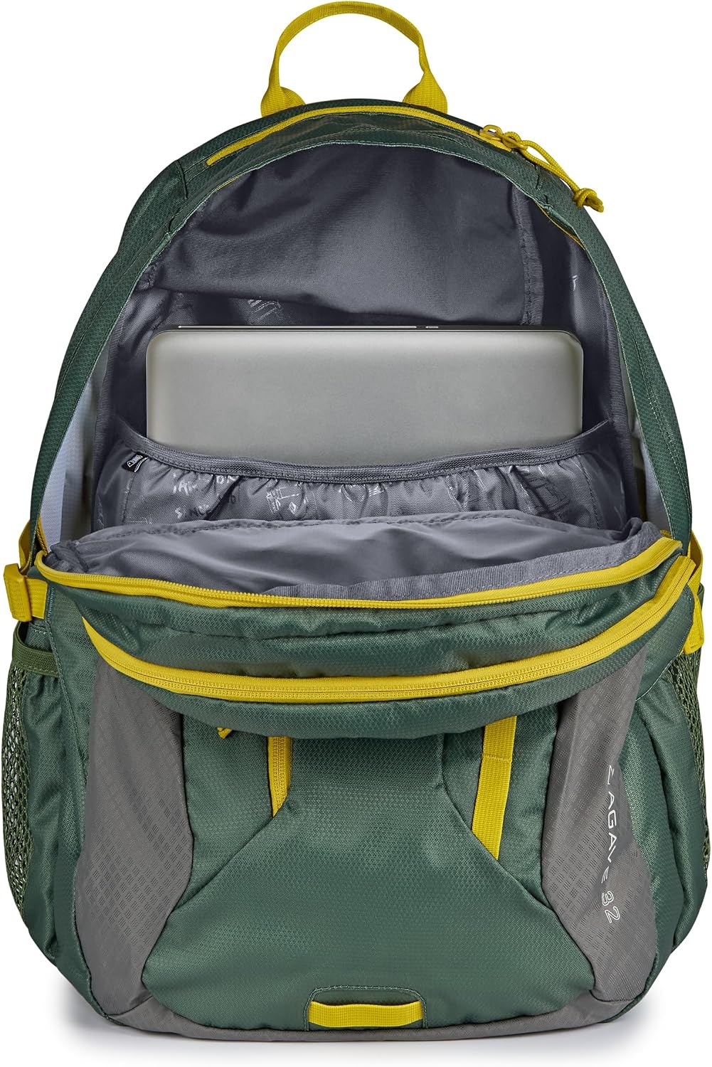image:imageJanSport Womens Agave Backpack 15inch Laptop Bag BlackCargo Green