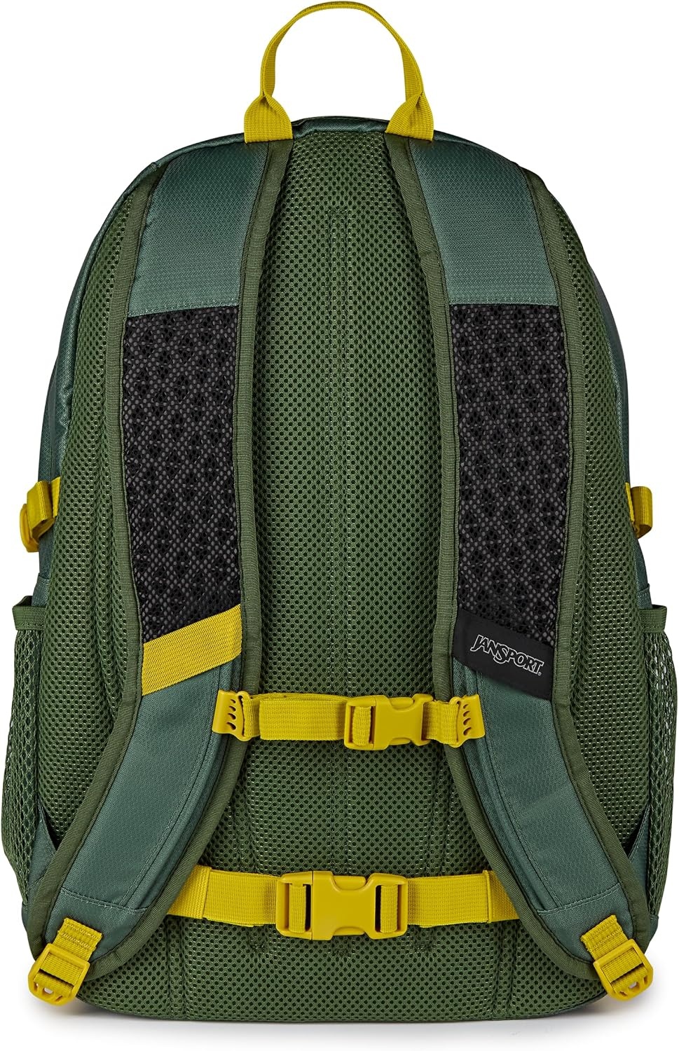 image:imageJanSport Womens Agave Backpack 15inch Laptop Bag BlackCargo Green