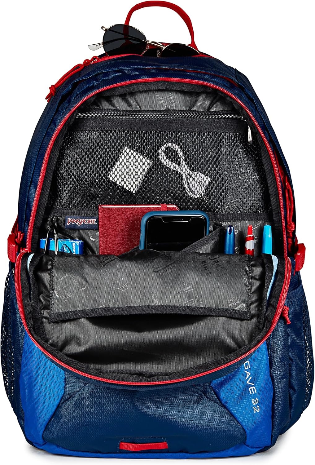 image:imageJanSport Womens Agave Backpack 15inch Laptop Bag BlackNavy