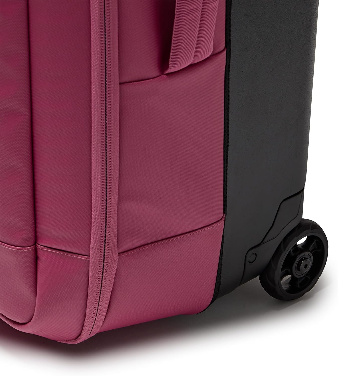 image:imageJansport Good Latitude 95L Rolling Duffel Bag Checked Bag Heavy Duty Travel Suitcase with Wheels TSA Lock amp Polycarbonate Hard Shell Bottom Smokey GritMauve Haze