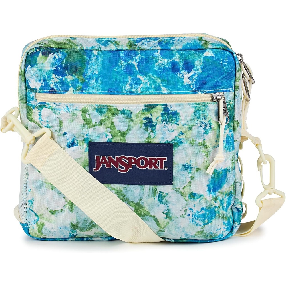 image:imageJanSport Central Adaptive Accessory Bag Wheelchair amp Walker Compatible Versatile Carry Options TuckAway Adjustable Loops SaniStash Pocket for Easy Access Bad BowsMia Brown White Flowers