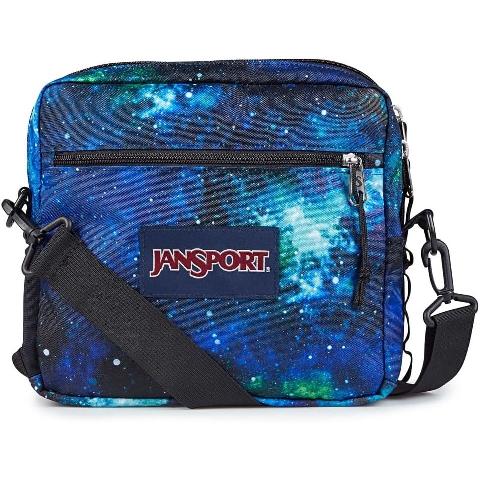 image:imageJanSport Central Adaptive Accessory Bag Wheelchair amp Walker Compatible Versatile Carry Options TuckAway Adjustable Loops SaniStash Pocket for Easy Access BlackCyberspace Galaxy