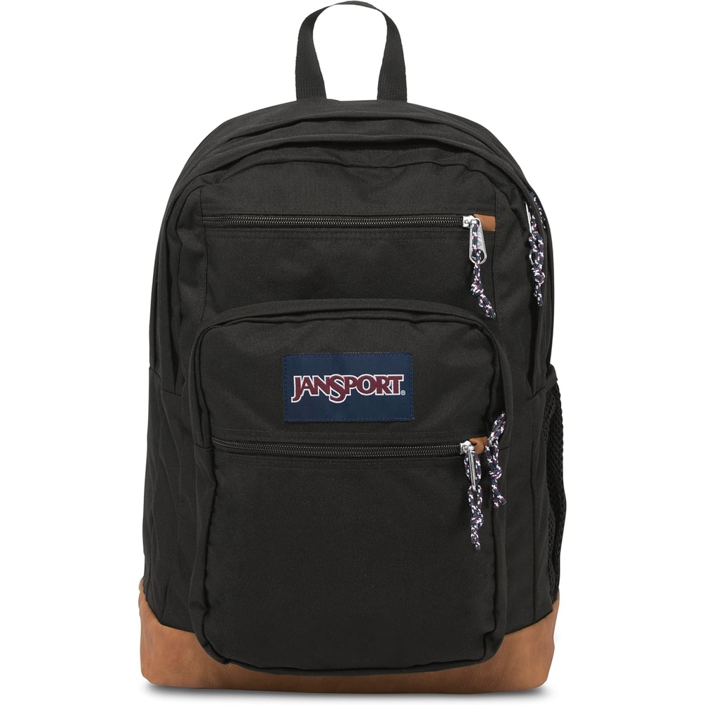 image:imageJanSport Cool Backpack with 15inch Laptop Sleeve Large Computer Bag Rucksack with 2 Compartments Ergonomic Straps Faded SageBlack
