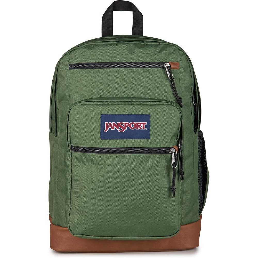 image:imageJanSport Cool Backpack with 15inch Laptop Sleeve Large Computer Bag Rucksack with 2 Compartments Ergonomic Straps Faded SageCargo Green