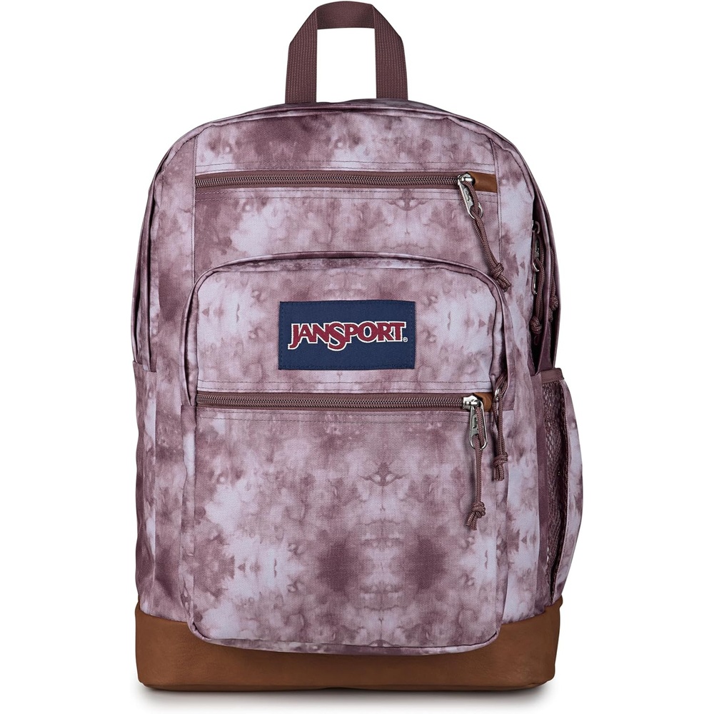 image:imageJanSport Cool Backpack with 15inch Laptop Sleeve Large Computer Bag Rucksack with 2 Compartments Ergonomic Straps Faded SageIce Dye Mahogany HazeWhite