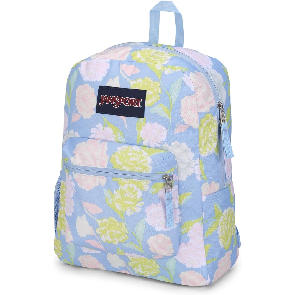 image:imageJanSport Cross Town Backpack 17 x 125 x 6 Simple Bag for Everyone with 1 Main Compartment Front Utility Pocket Premium Class Accessories BlackAutumn Tapestry Hydrangea