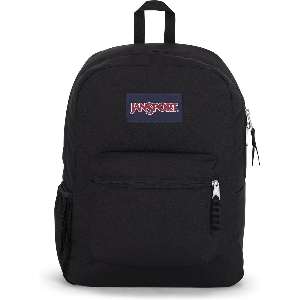 image:imageJanSport Cross Town Backpack 17 x 125 x 6 Simple Bag for Everyone with 1 Main Compartment Front Utility Pocket Premium Class Accessories BlackBlack