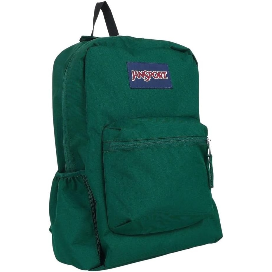image:imageJanSport Cross Town Backpack 17 x 125 x 6 Simple Bag for Everyone with 1 Main Compartment Front Utility Pocket Premium Class Accessories BlackDeep Juniper