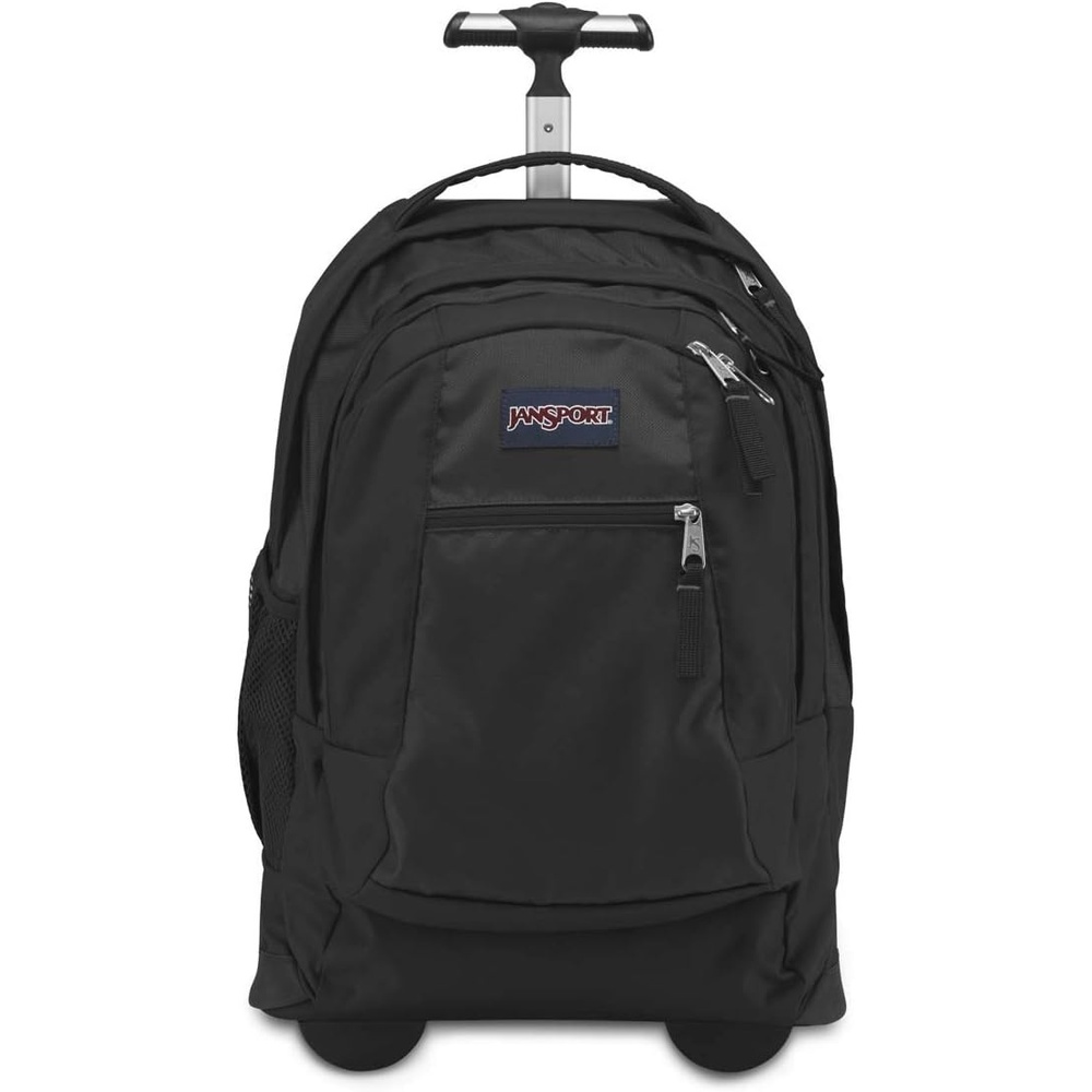 image:imageJanSport Driver 8 Rolling Backpack Wheeled Travel Bag with 15Inch Laptop Sleeve One Size NavyBlack