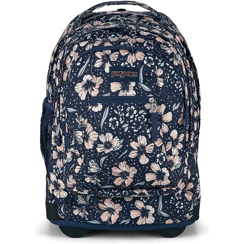 image:imageJanSport Driver 8 Rolling Backpack Wheeled Travel Bag with 15Inch Laptop Sleeve One Size NavyFields of Paradise