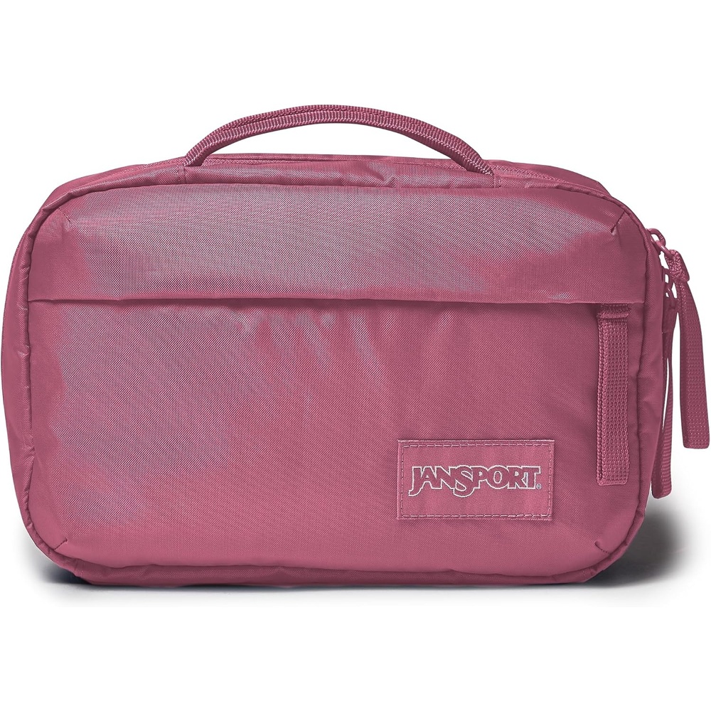 image:imageJanSport Good Latitude Tech Organizer 5L Padded Electronics Travel Case Charger Bag for Phone Cords Power Banks Adapters and Accessories Elemental BlueMauve Haze