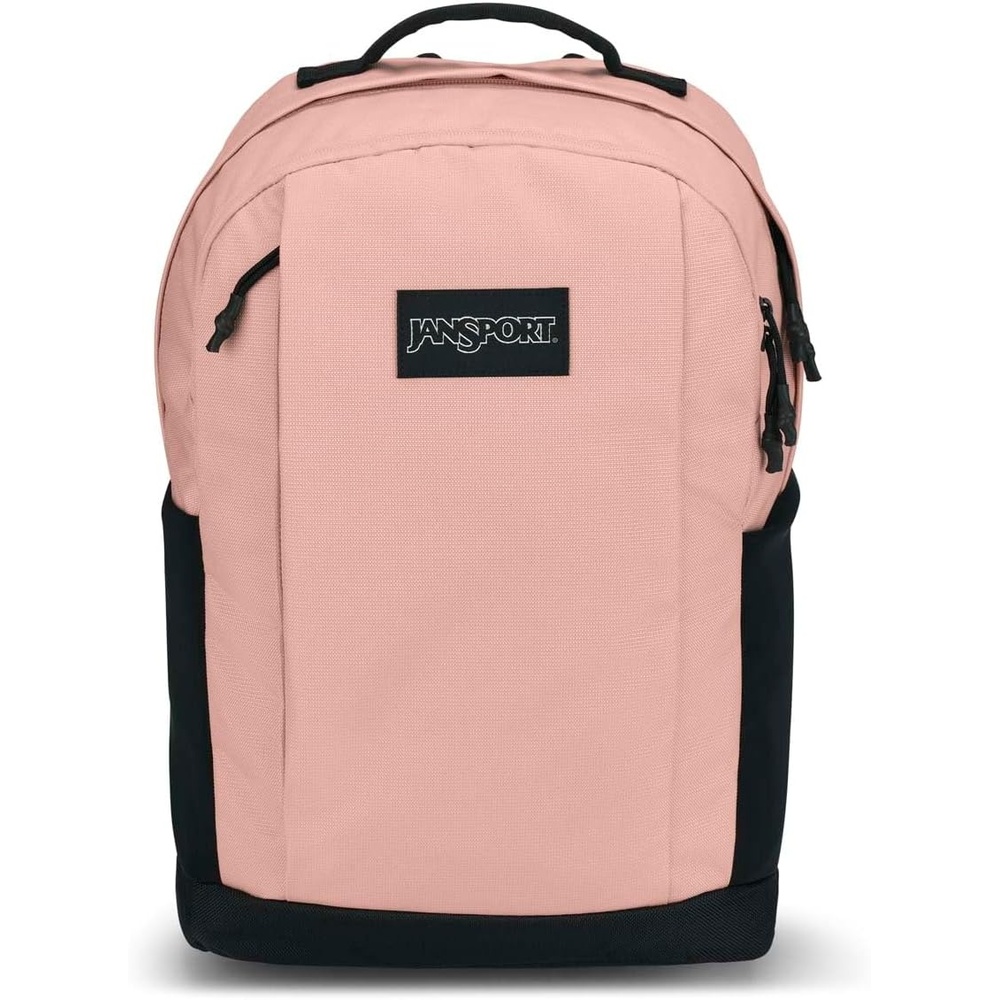 image:imageJanSport Inbound Pack Large Main Compartment Dual Water Bottle Pockets and Dedicated 15Inch Padded Laptop Pocket Cargo GreenMisty Rose