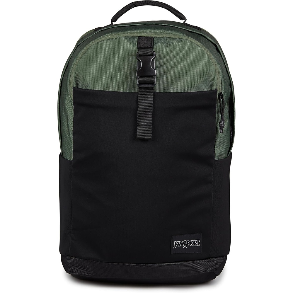 image:imageJanSport Journey Pack Backpack  Large Main Compartment Dual Water Bottle Pockets 15inch Padded Laptop Compartment with Tricot Lined Sleeve Cargo GreenCargo Green