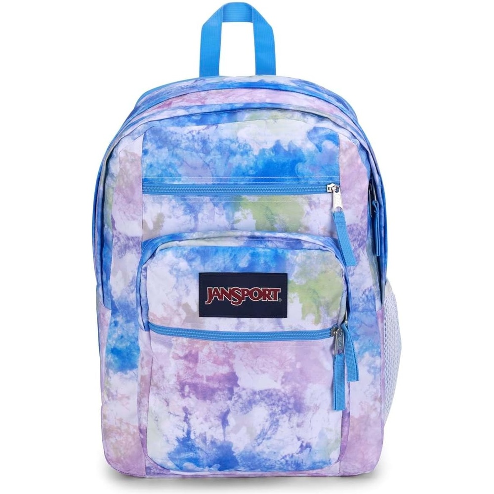 image:imageJanSport Laptop Backpack Computer Bag with 2 Compartments Ergonomic Shoulder Straps 15 Laptop Sleeve Haul Handle Vortex VoyageBatik Wash