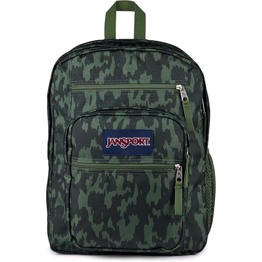 image:imageJanSport Laptop Backpack Computer Bag with 2 Compartments Ergonomic Shoulder Straps 15 Laptop Sleeve Haul Handle Vortex VoyageCamo Illusion