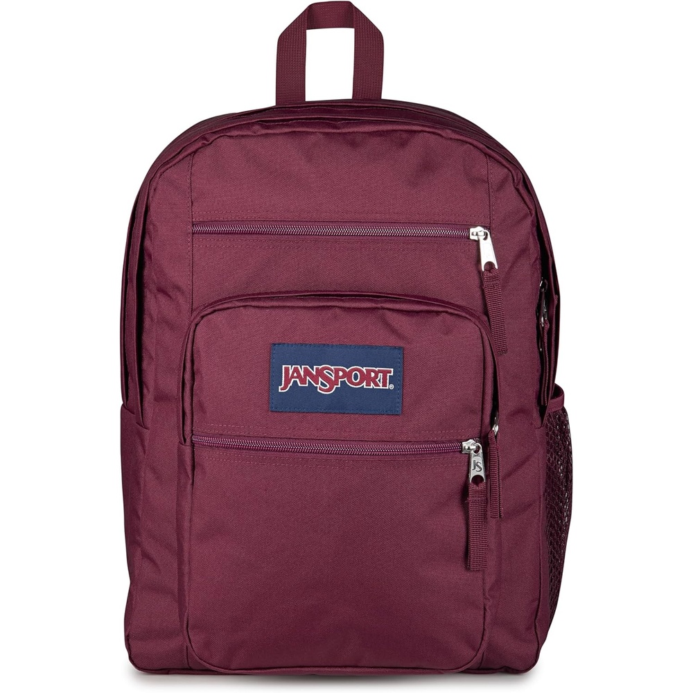 image:imageJanSport Laptop Backpack Computer Bag with 2 Compartments Ergonomic Shoulder Straps 15 Laptop Sleeve Haul Handle Vortex VoyageCherry Lacquer
