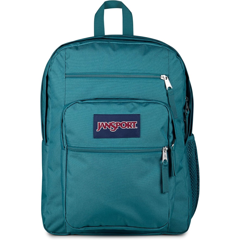 image:imageJanSport Laptop Backpack Computer Bag with 2 Compartments Ergonomic Shoulder Straps 15 Laptop Sleeve Haul Handle Vortex VoyageEmerald Pool