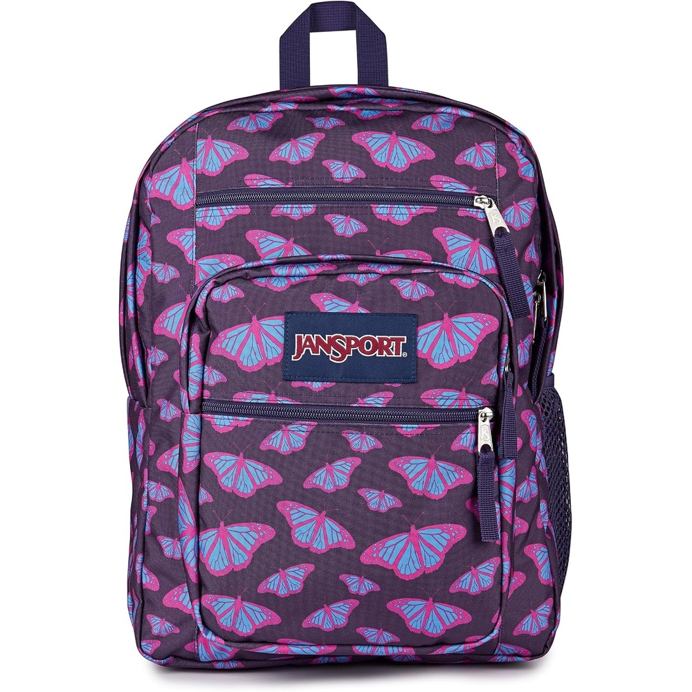 image:imageJanSport Laptop Backpack Computer Bag with 2 Compartments Ergonomic Shoulder Straps 15 Laptop Sleeve Haul Handle Vortex VoyageFlutter By Purple