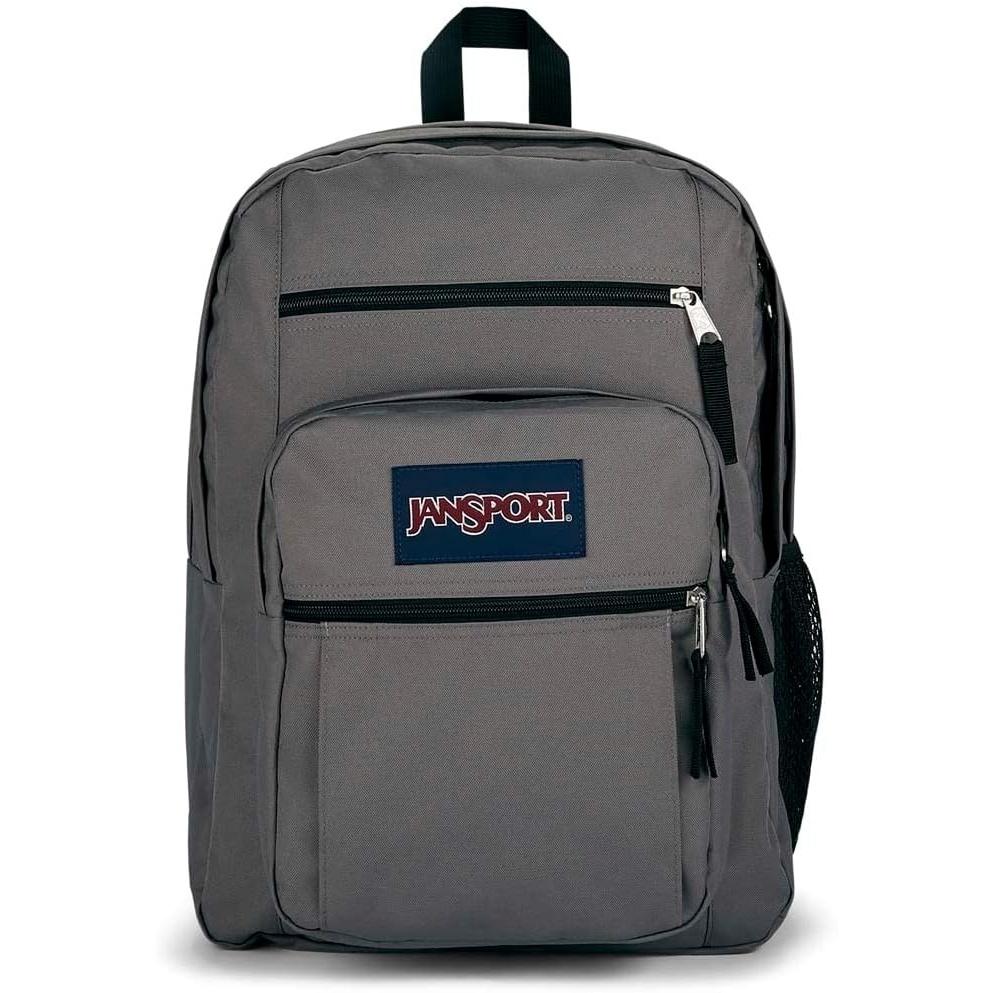 image:imageJanSport Laptop Backpack Computer Bag with 2 Compartments Ergonomic Shoulder Straps 15 Laptop Sleeve Haul Handle Vortex VoyageGraphite Grey
