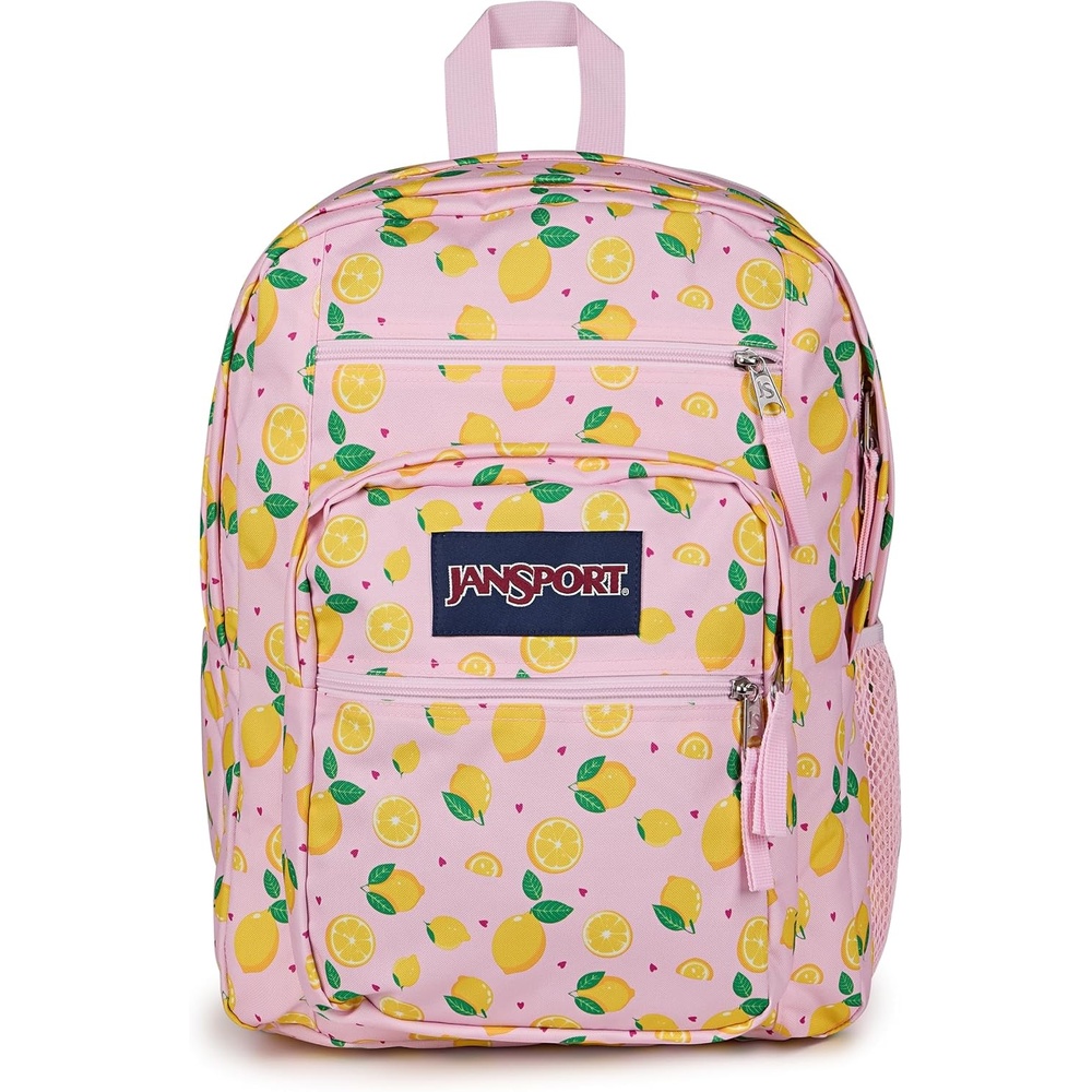 image:imageJanSport Laptop Backpack Computer Bag with 2 Compartments Ergonomic Shoulder Straps 15 Laptop Sleeve Haul Handle Vortex VoyageLemonade Stand Pink