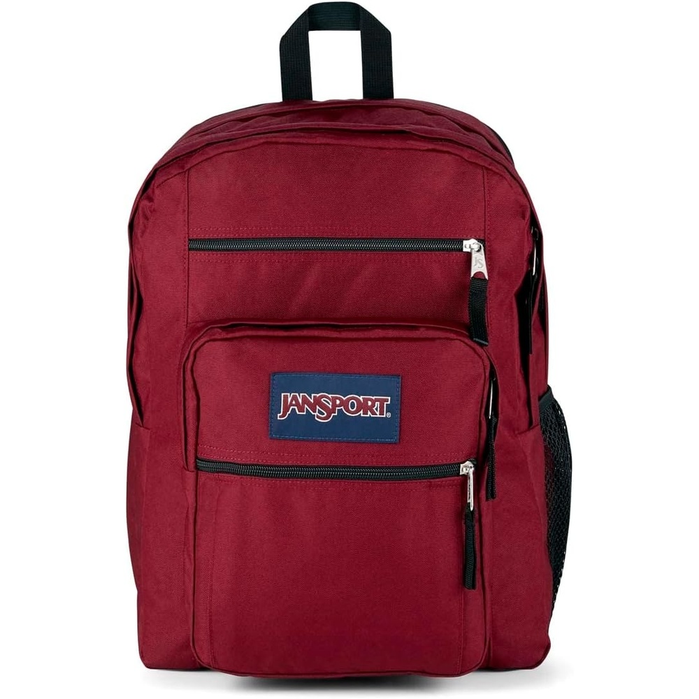 image:imageJanSport Laptop Backpack  Computer Bag with 2 Compartments Ergonomic Shoulder Straps 15 Laptop Sleeve Haul Handle  Vortex VoyageRusset Red
