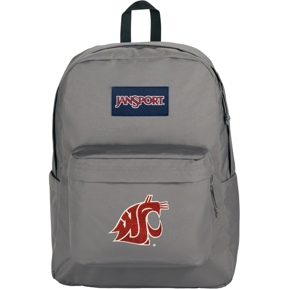 image:imageJanSport NCAA Officially Licensed Backpack Ole Miss Rebels Superbreak Plus with Padded 15 Laptop Sleeve Spacious Computer Bag for Men amp Women Durable Daypack with Bottle Pocket Red TapeWashington State Cougars