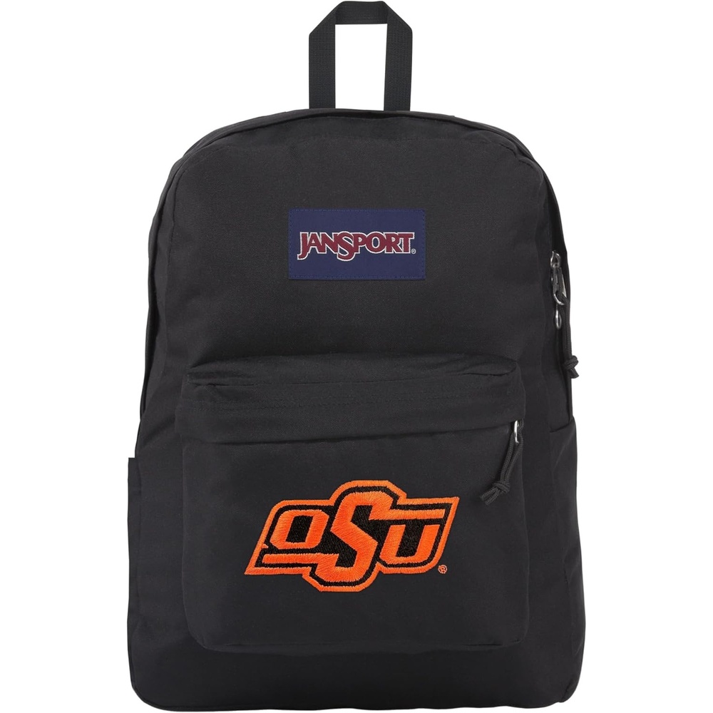 image:imageJanSport NCAA Officially Licensed Backpack Ole Miss Rebels Superbreak Plus with Padded 15 Laptop Sleeve Spacious Computer Bag for Men amp Women Durable Daypack with Bottle Pocket Red TapeOklahoma State Cowboys