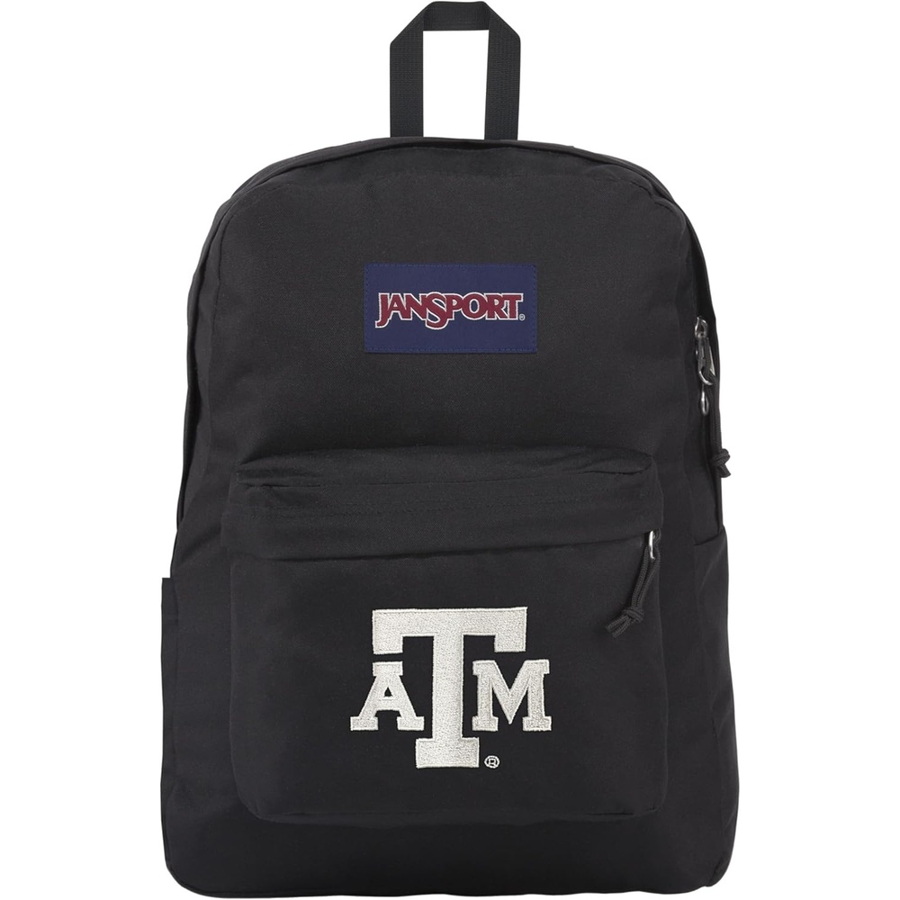 image:imageJanSport NCAA Officially Licensed Backpack Ole Miss Rebels Superbreak Plus with Padded 15 Laptop Sleeve Spacious Computer Bag for Men amp Women Durable Daypack with Bottle Pocket Red TapeTexas AM Aggies