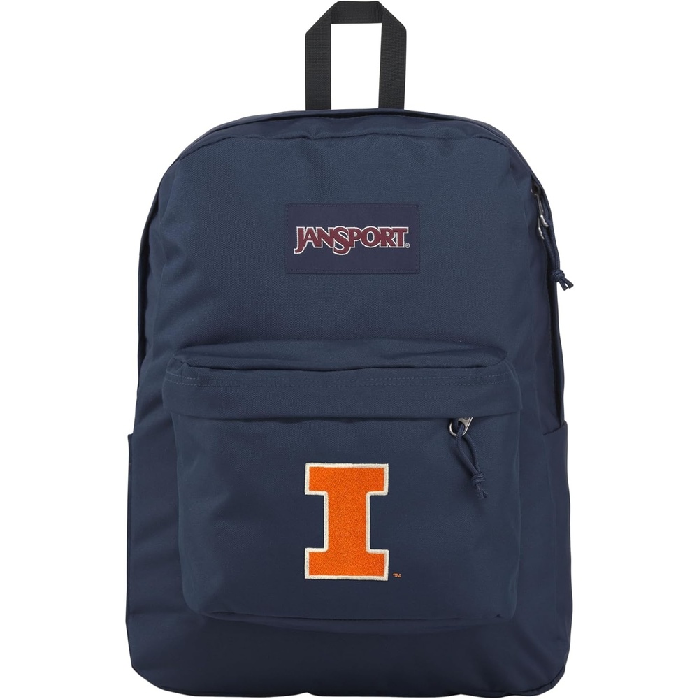 image:imageJanSport NCAA Officially Licensed Backpack Ole Miss Rebels Superbreak Plus with Padded 15 Laptop Sleeve Spacious Computer Bag for Men amp Women Durable Daypack with Bottle Pocket Red TapeIllinois Illini