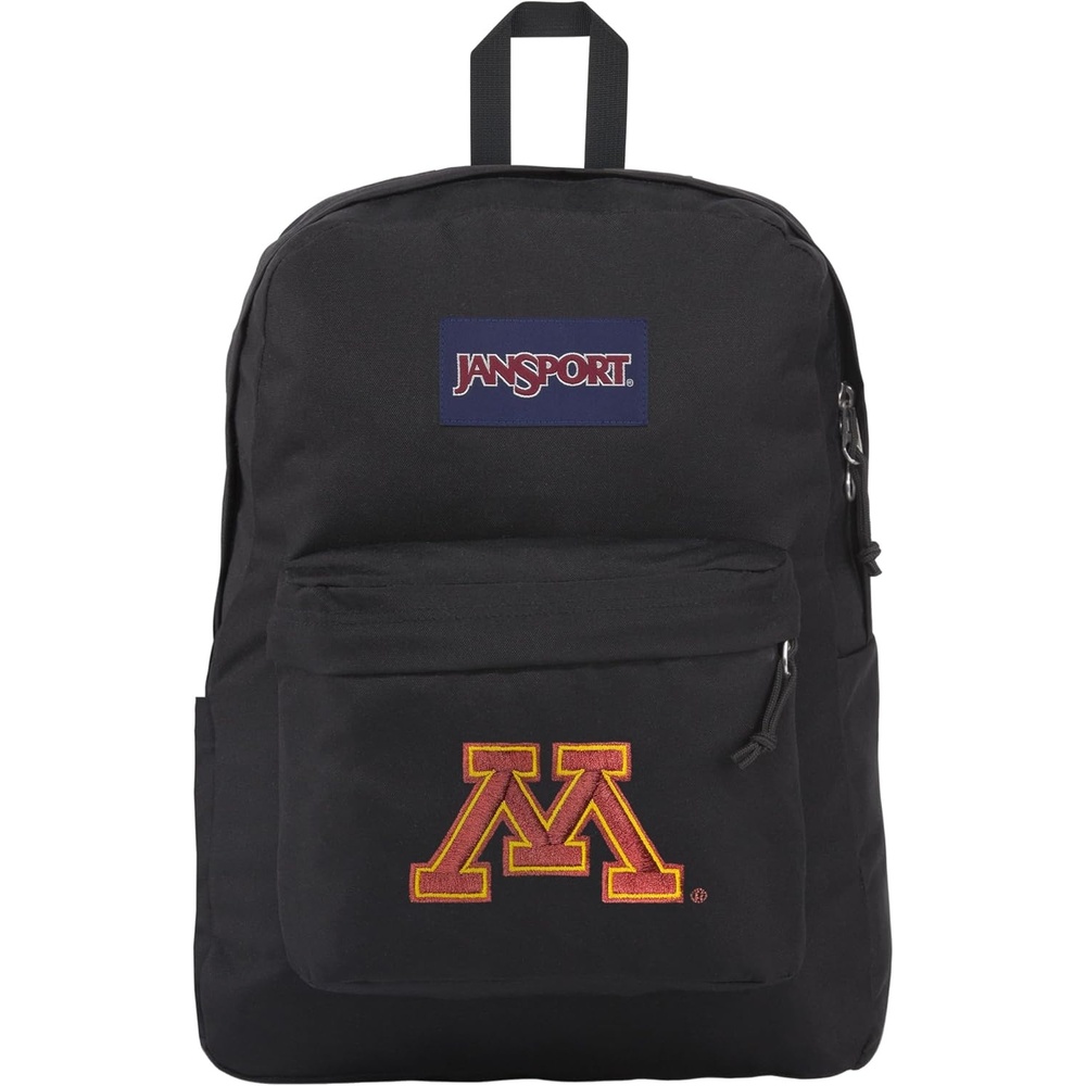 image:imageJanSport NCAA Officially Licensed Backpack Ole Miss Rebels Superbreak Plus with Padded 15 Laptop Sleeve Spacious Computer Bag for Men amp Women Durable Daypack with Bottle Pocket Red TapeMinnesota Golden Gophers