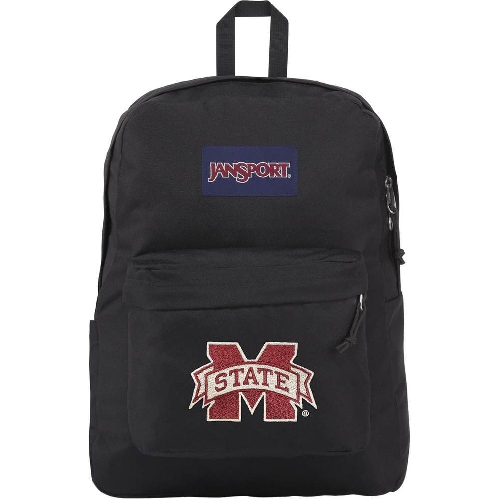 image:imageJanSport NCAA Officially Licensed Backpack Ole Miss Rebels Superbreak Plus with Padded 15 Laptop Sleeve Spacious Computer Bag for Men amp Women Durable Daypack with Bottle Pocket Red TapeMississippi State Bulldogs