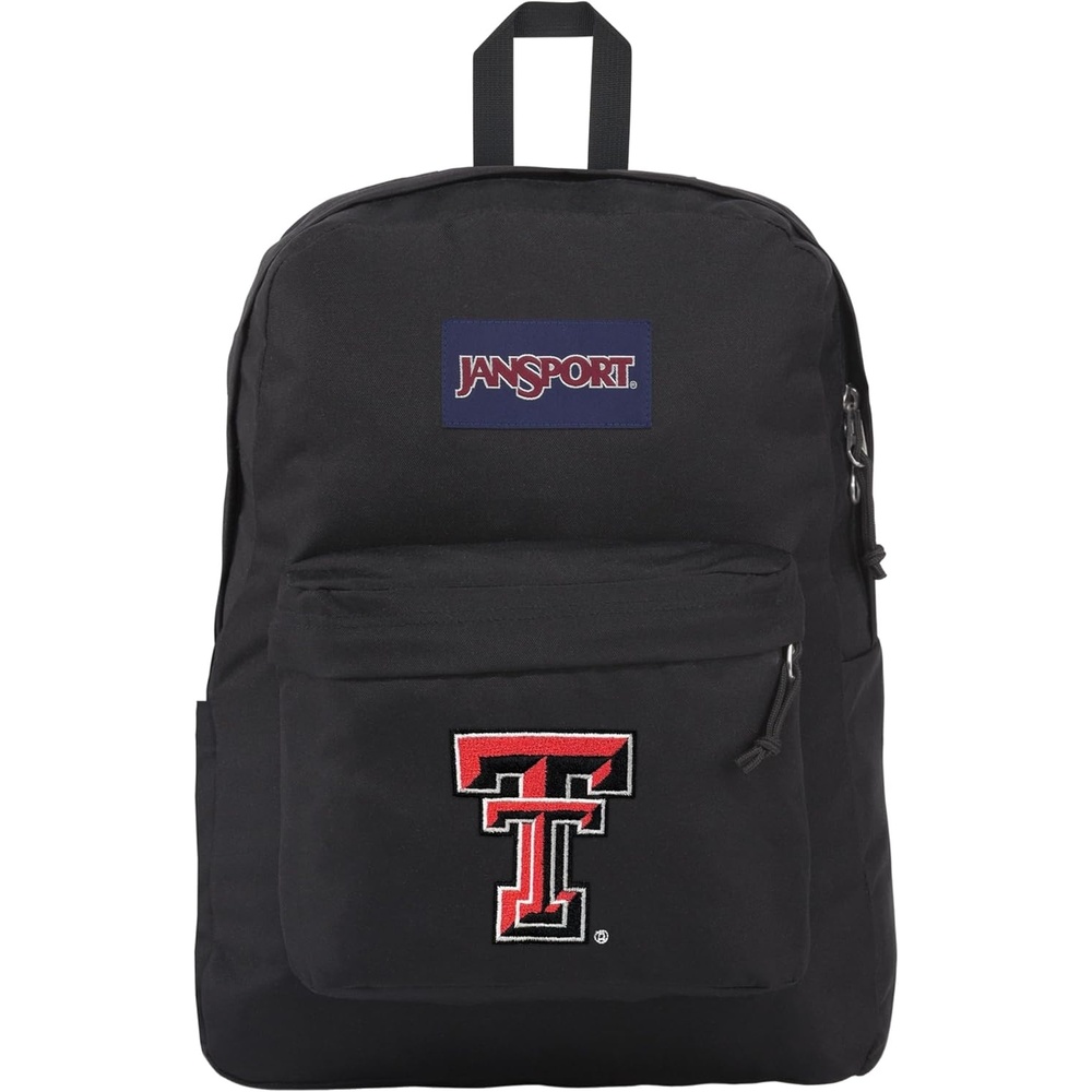image:imageJanSport NCAA Officially Licensed Backpack Ole Miss Rebels Superbreak Plus with Padded 15 Laptop Sleeve Spacious Computer Bag for Men amp Women Durable Daypack with Bottle Pocket Red TapeTexas Tech Red Raiders