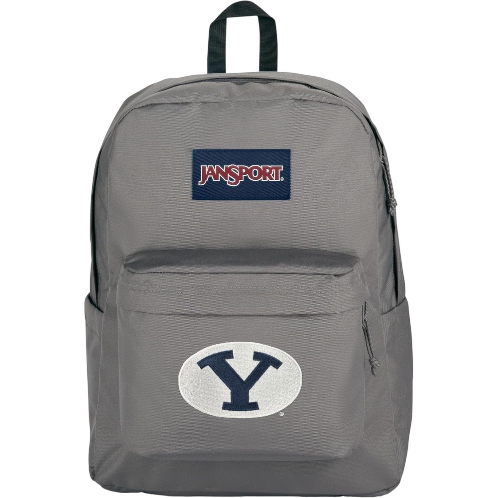 image:imageJanSport NCAA Officially Licensed Backpack Ole Miss Rebels Superbreak Plus with Padded 15 Laptop Sleeve Spacious Computer Bag for Men amp Women Durable Daypack with Bottle Pocket Red TapeBYU Cougars