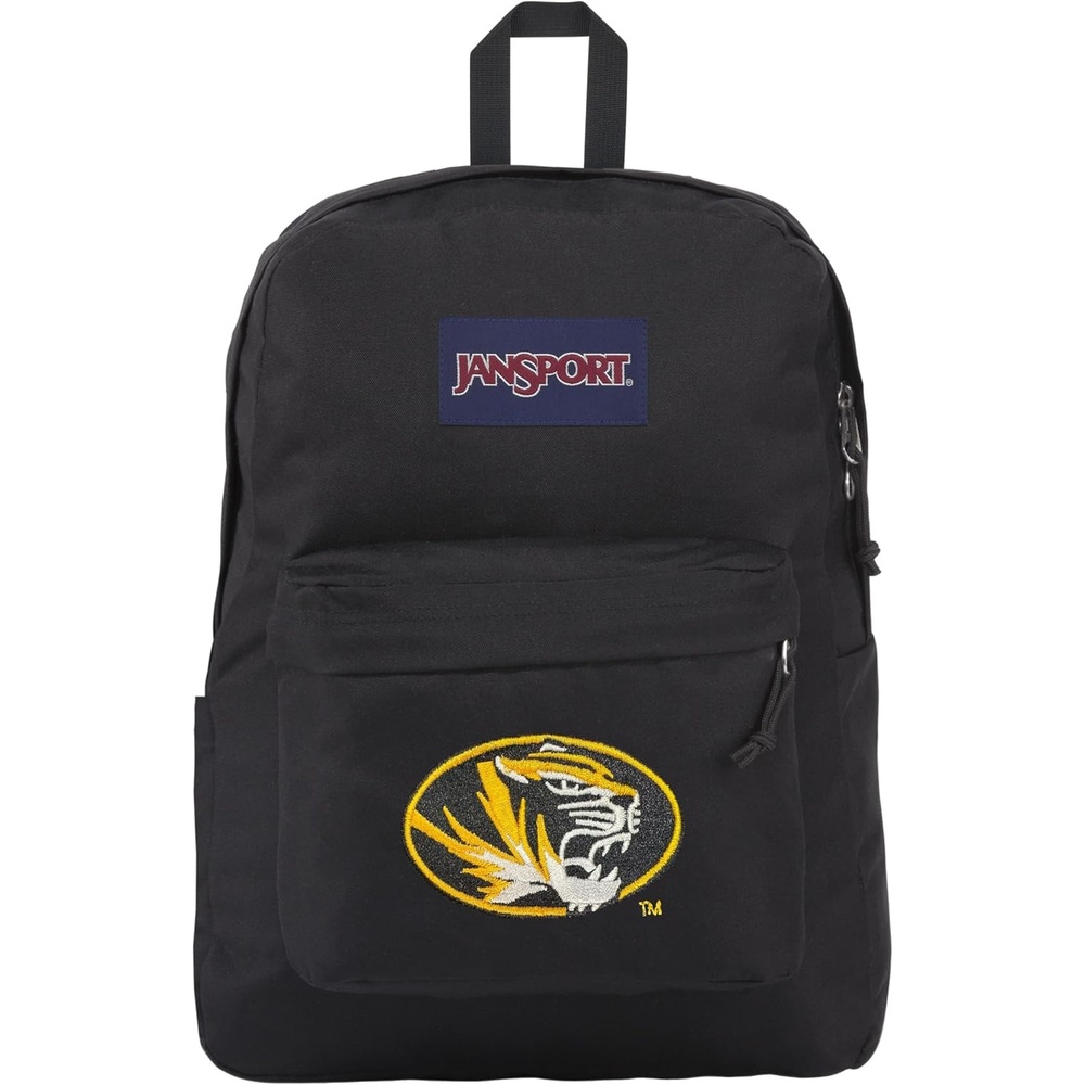 image:imageJanSport NCAA Officially Licensed Backpack Ole Miss Rebels Superbreak Plus with Padded 15 Laptop Sleeve Spacious Computer Bag for Men amp Women Durable Daypack with Bottle Pocket Red TapeMissouri Tigers