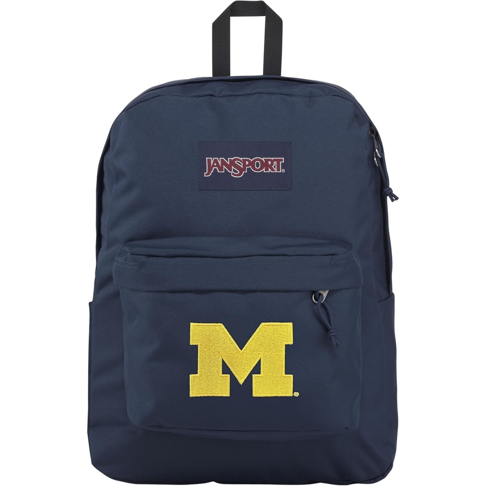 image:imageJanSport NCAA Officially Licensed Backpack Ole Miss Rebels Superbreak Plus with Padded 15 Laptop Sleeve Spacious Computer Bag for Men amp Women Durable Daypack with Bottle Pocket Red TapeMichigan Wolverines