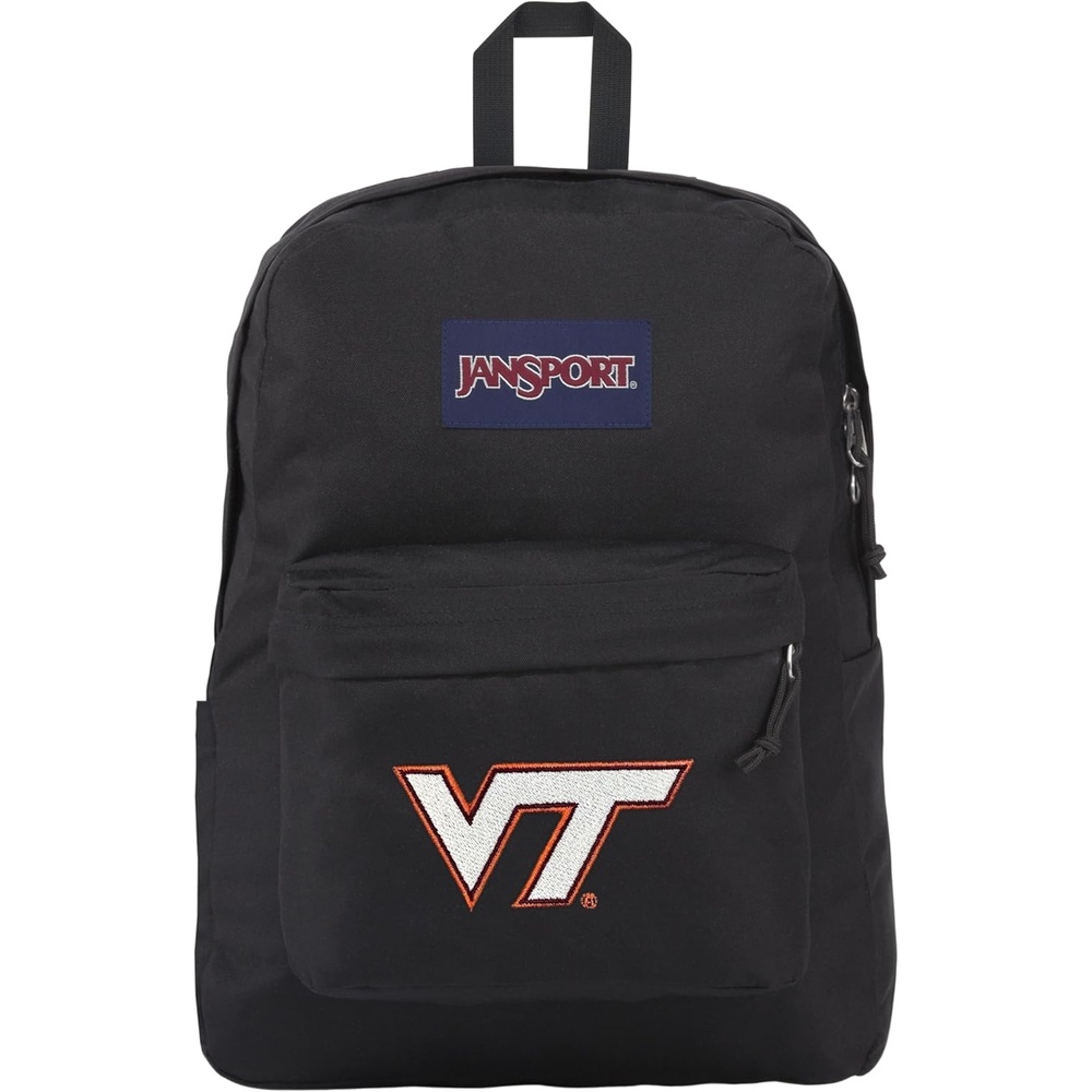 image:imageJanSport NCAA Officially Licensed Backpack Ole Miss Rebels Superbreak Plus with Padded 15 Laptop Sleeve Spacious Computer Bag for Men amp Women Durable Daypack with Bottle Pocket Red TapeVirginia Tech Hokies