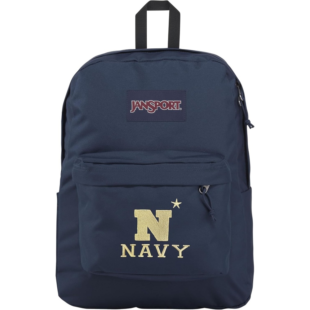 image:imageJanSport NCAA Officially Licensed Backpack Ole Miss Rebels Superbreak Plus with Padded 15 Laptop Sleeve Spacious Computer Bag for Men amp Women Durable Daypack with Bottle Pocket Red TapeNavy Midshipmen