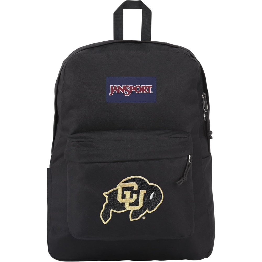 image:imageJanSport NCAA Officially Licensed Backpack Ole Miss Rebels Superbreak Plus with Padded 15 Laptop Sleeve Spacious Computer Bag for Men amp Women Durable Daypack with Bottle Pocket Red TapeColorado Buffaloes