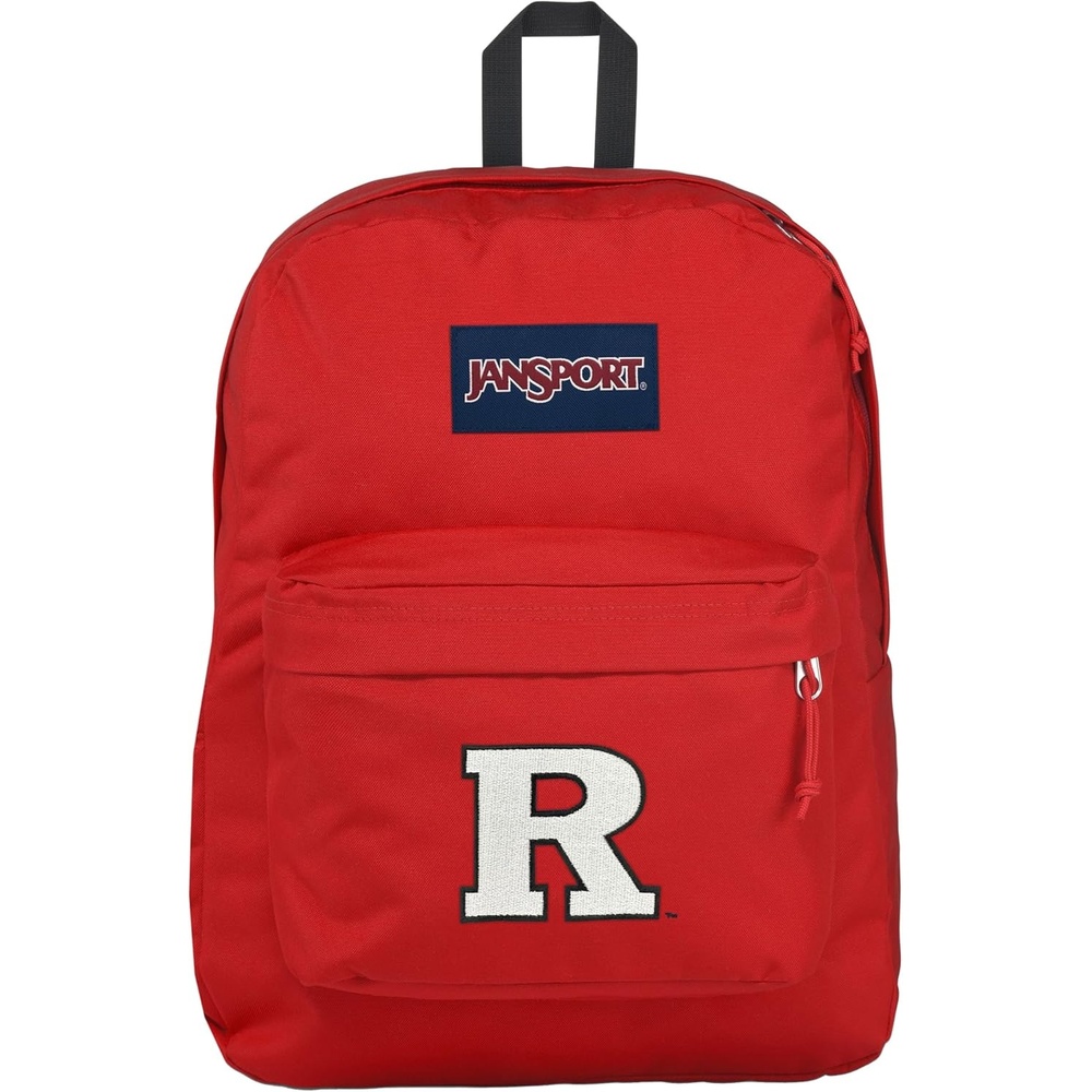 image:imageJanSport NCAA Officially Licensed Backpack Ole Miss Rebels Superbreak Plus with Padded 15 Laptop Sleeve Spacious Computer Bag for Men amp Women Durable Daypack with Bottle Pocket Red TapeRutgers Scarlet Knights