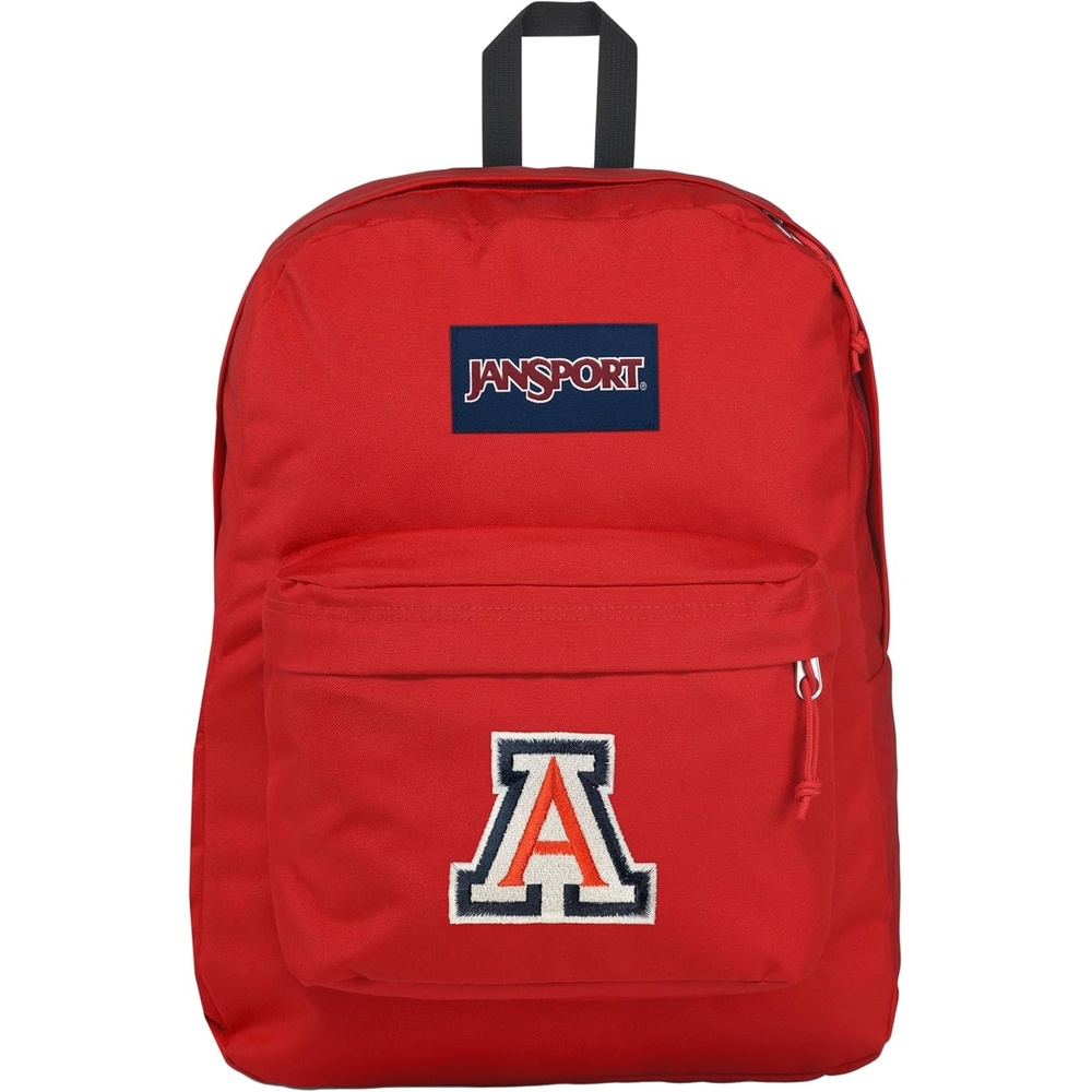 image:imageJanSport NCAA Officially Licensed Backpack Ole Miss Rebels Superbreak Plus with Padded 15 Laptop Sleeve Spacious Computer Bag for Men amp Women Durable Daypack with Bottle Pocket Red TapeArizona Wildcats