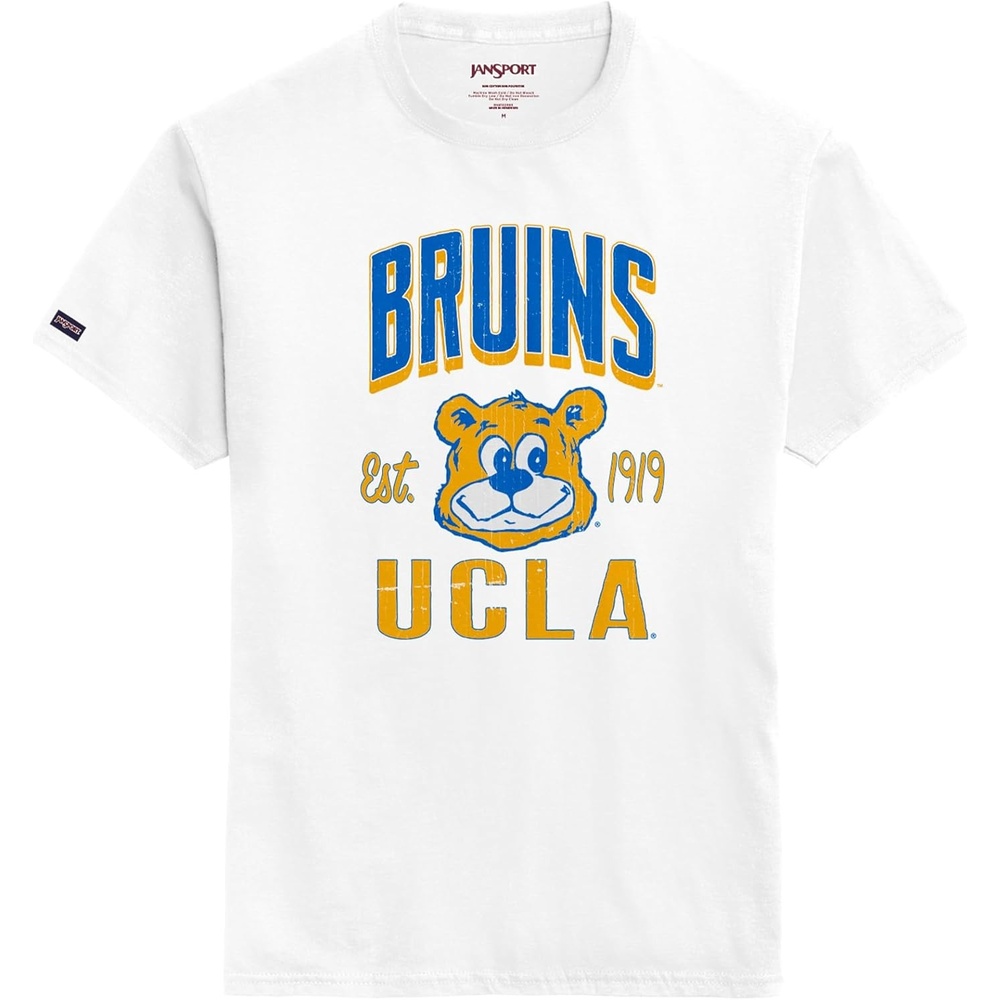 image:imageJanSport NCAA Officially Licensed Campus Short Sleeve T Shirt for Men Soft amp Breathable PreShrunk Cotton Crewneck T ShirtUCLA Bruins