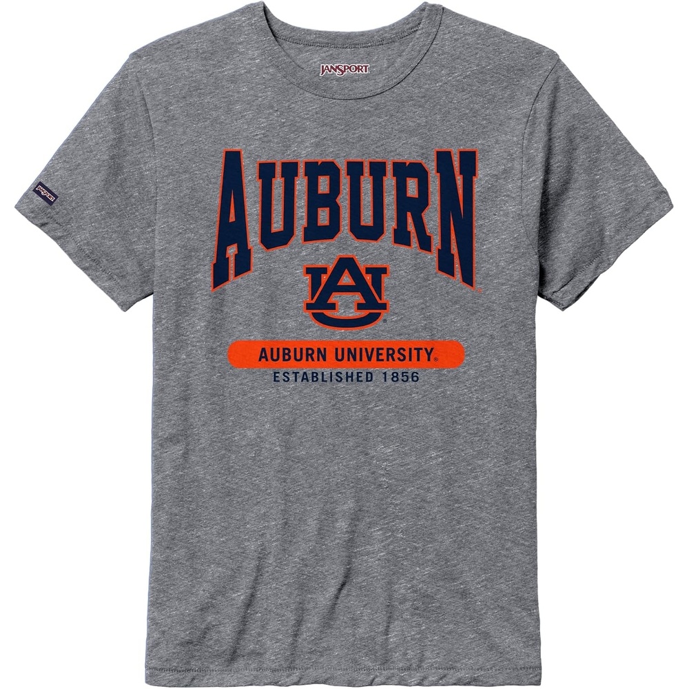 image:imageJanSport NCAA Officially Licensed Pregame Short Sleeve T Shirt for Men Soft amp Breathable Triblend Crewneck T ShirtAuburn Tigers