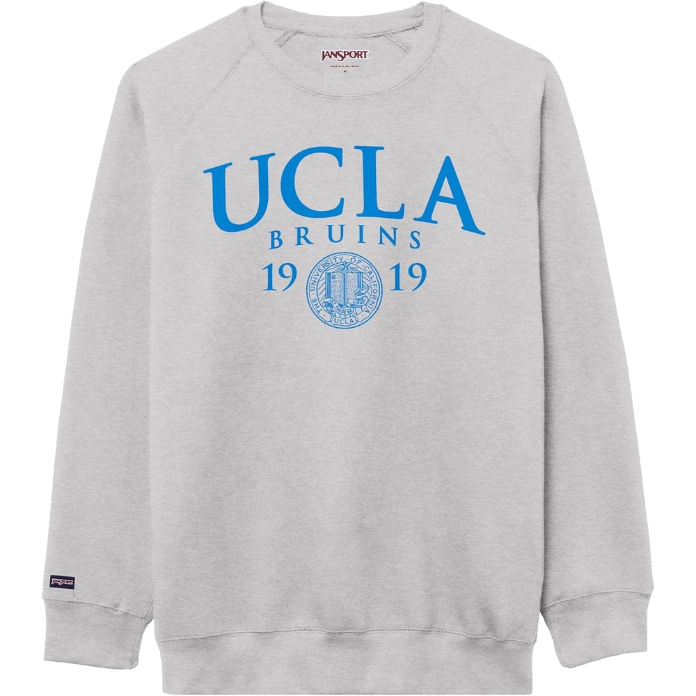 image:imageJanSport NCAA Officially Licensed Rival Crew Sweatshirt Long Sleeve Graphic Pullover for Men Women CottonPolyester BlendUCLA Bruins
